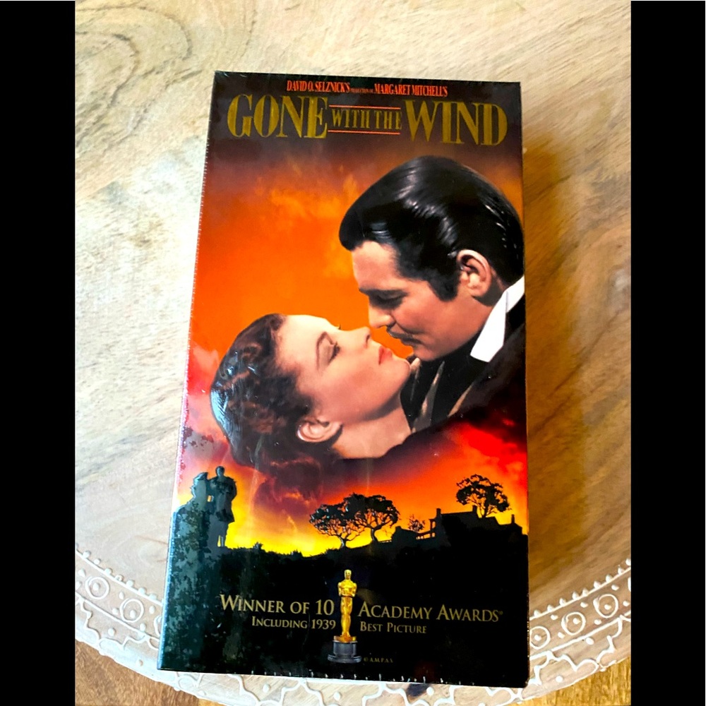 New Sealed Gone with The Wind VHS Box Set
